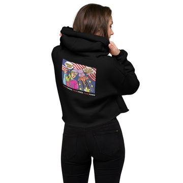 Charlie & Mia Crop Hoodie